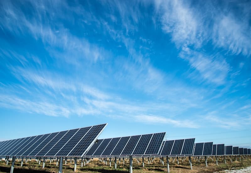 Commercial solar farm